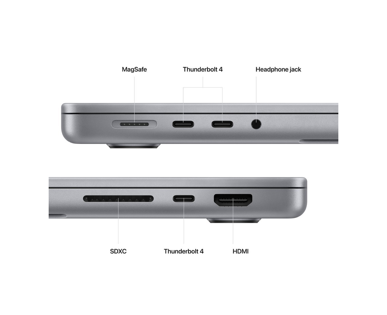 Apple - MacBook Pro 14in Laptop - M2 Pro chip - 16GB Memory - 512GB SSD (Latest Model) - Space Gray